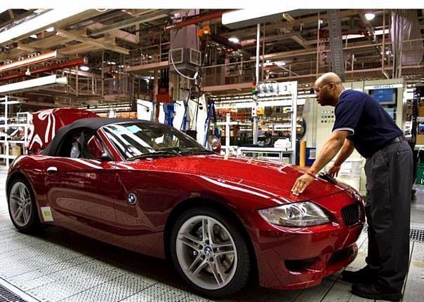 Produktion des BMW Z4 in Spartanburg